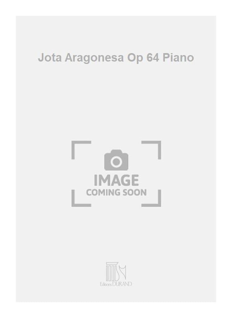 Jota Aragonesa Op 64 Piano